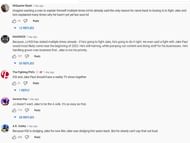 Fans reaction to Paul's reply (Image via Fightify/YouTube)